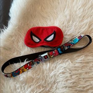 Kids Spider-Man Belt and Eye Mask